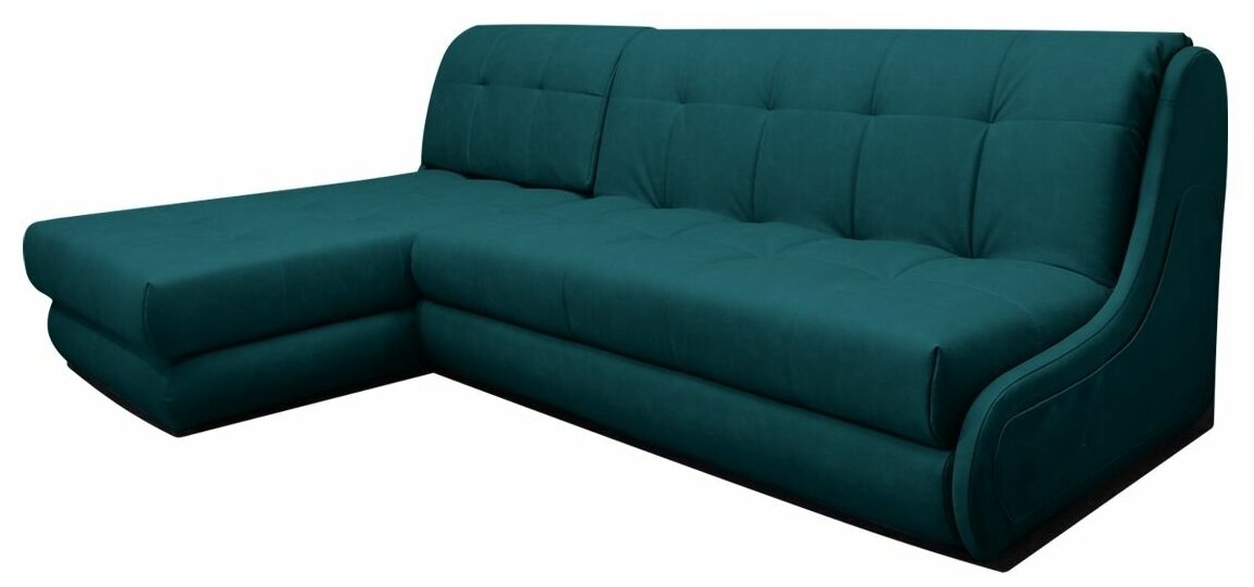 Угловой диван "Турин" с оттоманкой 222x178x90 "нэндо" Velutto 20