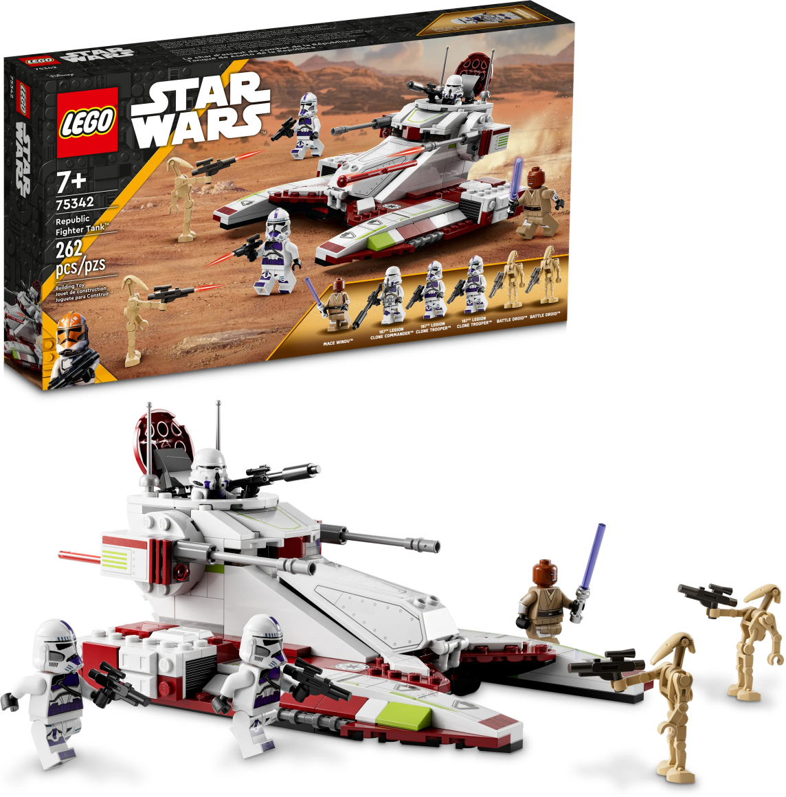 Конструктор LEGO Star Wars 75342 Республиканский Боевой Танк