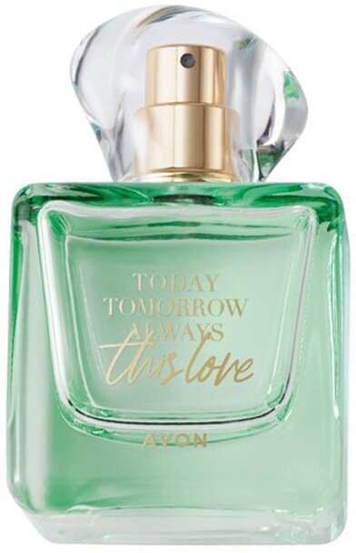 Парфюмерная вода женская AVON Today Tomorrow Always This Love, 50 мл / Эйвон Лов женские духи