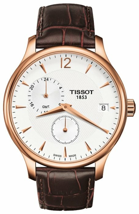 Наручные часы TISSOT, коричневый