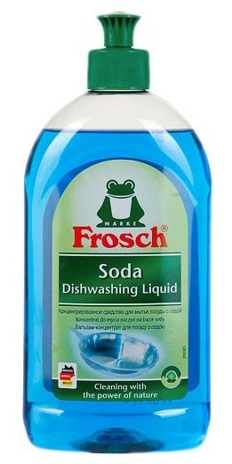 Frosch Средство для мытья посуды концентрированное с Содой 500 мл