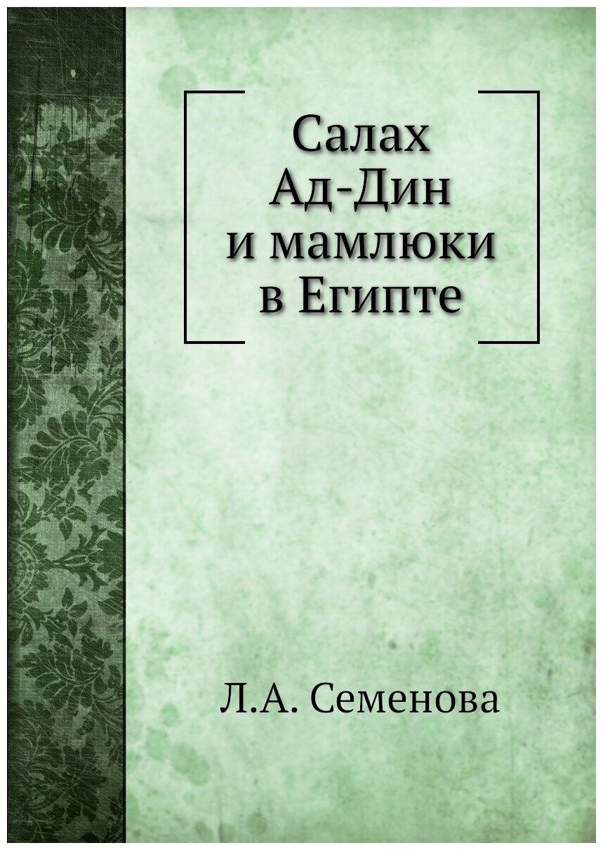 Книга Салах Ад-Дин и мамлюки в Египте - фото №1