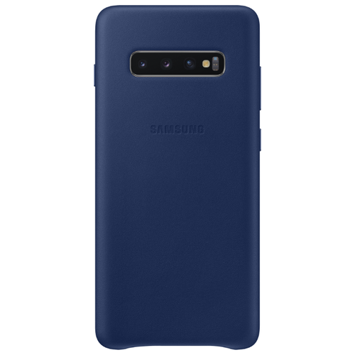 фото Чехол-накладка samsung ef-vg975 для galaxy s10+ синий