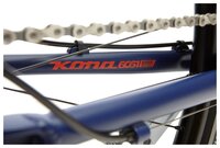 Шоссейный гибрид KONA Big Dew (2018) matt navy blue/red decals 48 см (требует финальной сборки)