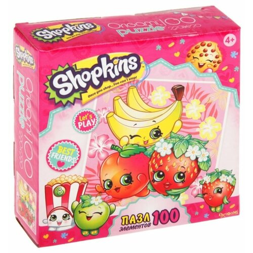 фото Пазл Origami Shopkins Веселимся вместе (02973), 100 дет.