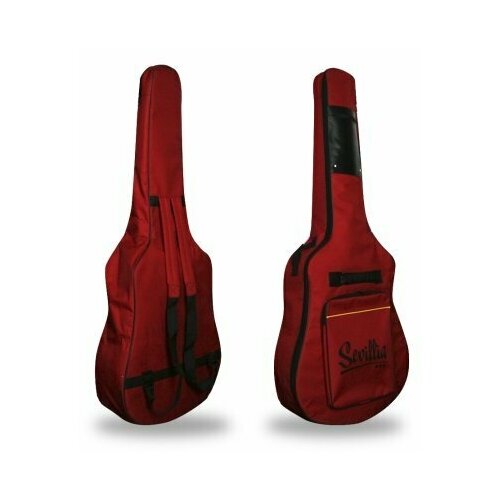 Чехол для акустической гитары 41 Sevillia GB-U41 RD красный