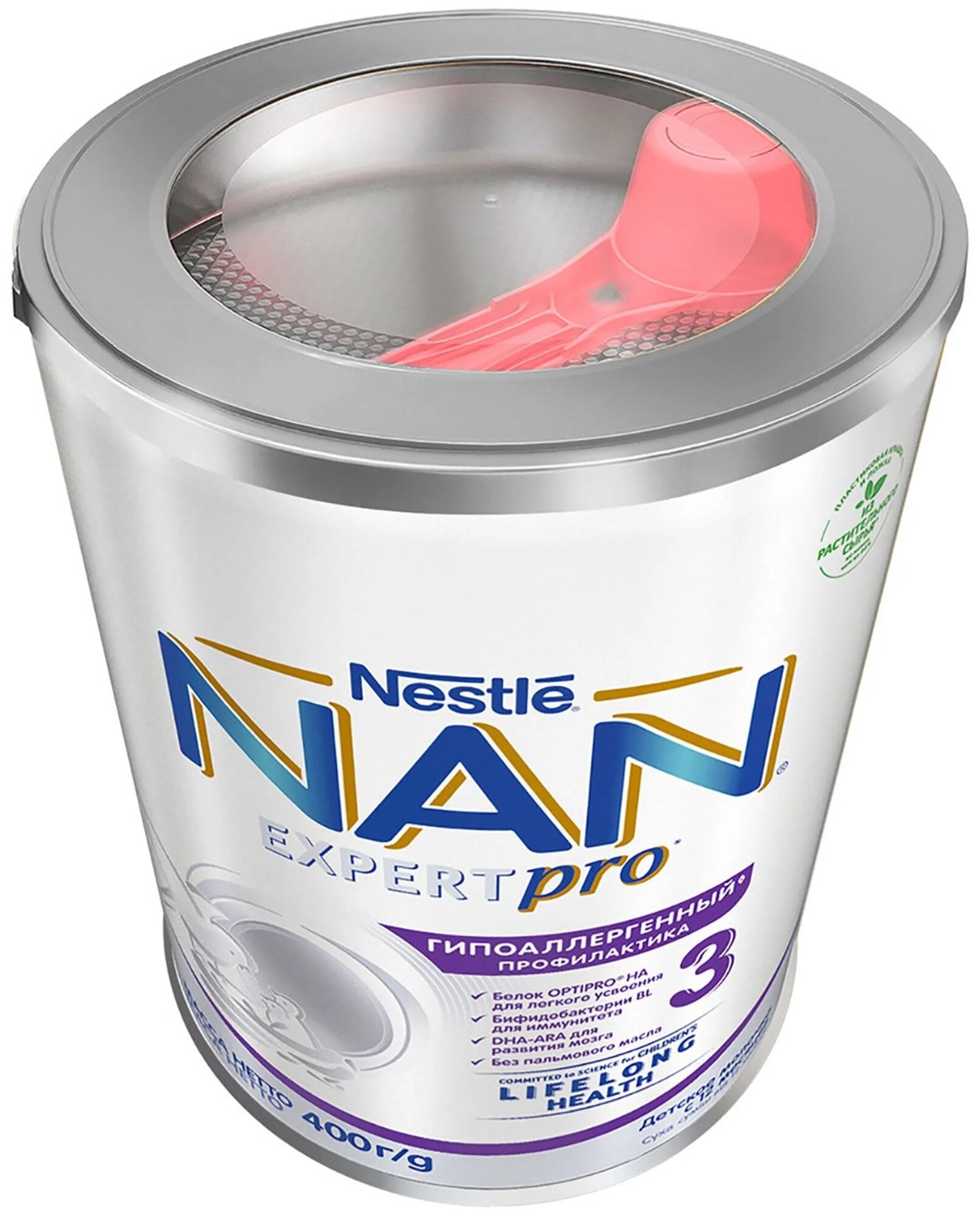 Молочко Nestle NAN ГА 3 детское 400 г NAN (Nestle) - фото №5