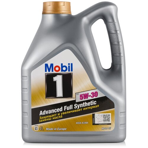 Синтетическое моторное масло MOBIL 1 FS 5W-30, 4 л