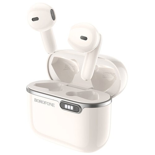 Наушники внутриканальные Borofone BW12 Leisure Bluetooth TWS цвет белый 153000₽