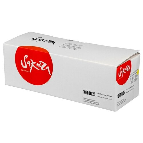 Картридж Sakura SA106R01525 (Xerox 106R01525) 12000 стр, желтый картридж sakura cz192a 12000 стр черный