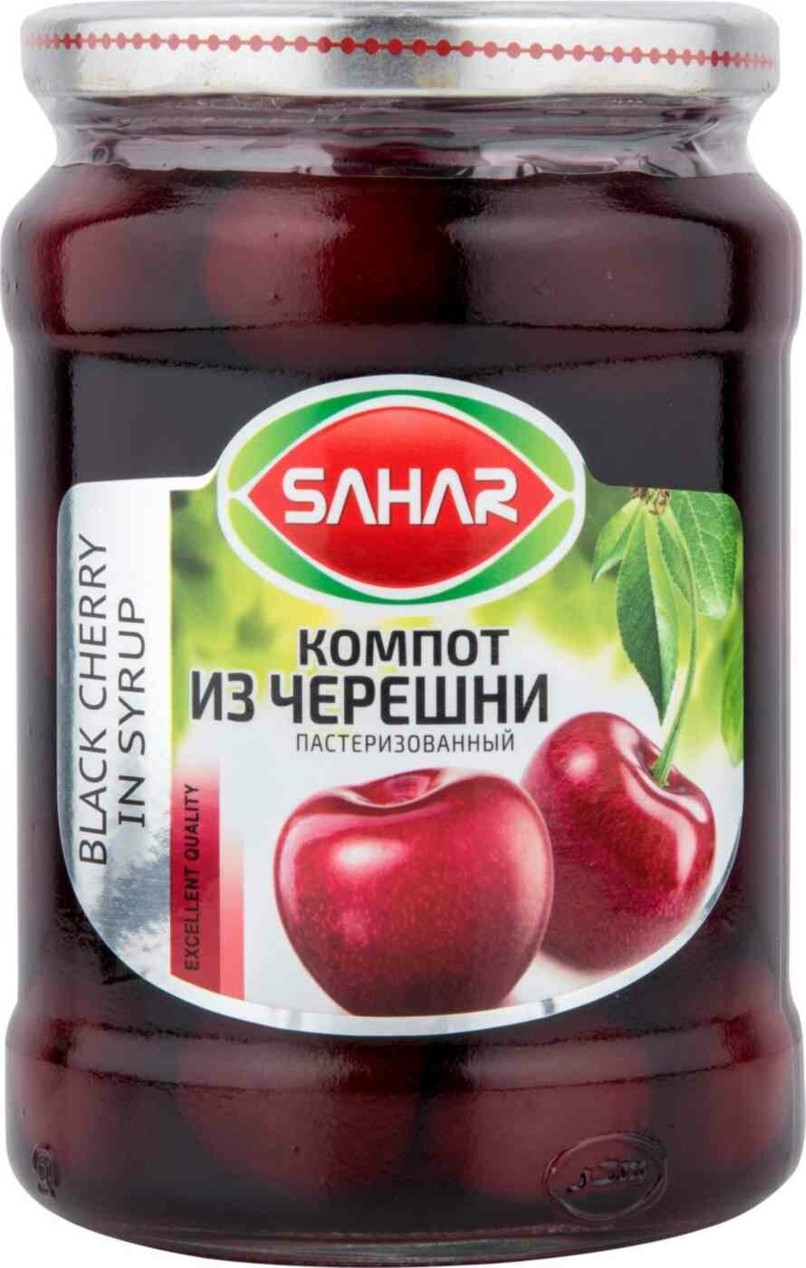 Компот из черешни Sahar пастеризованный