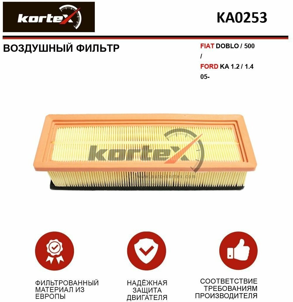 Воздушный фильтр KORTEX KA0253