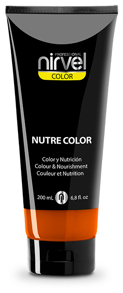 Nirvel Nutre Color Гель-маска для волос коралл, 200 мл