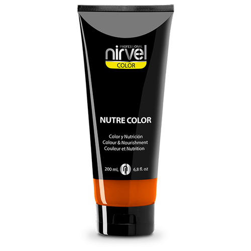 Nirvel Nutre Color Гель-маска для волос коралл, 200 мл