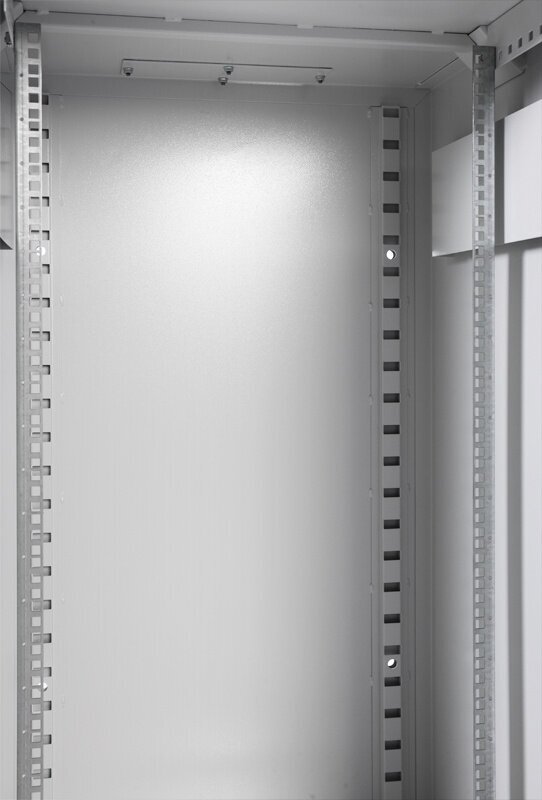 Шкаф серверный ЦМО (ШТК-А-1865) напольный 18U 630x447мм пер дв стал лист задн дв стал лист 2 бок пан 250кг серый 445мм 910мм