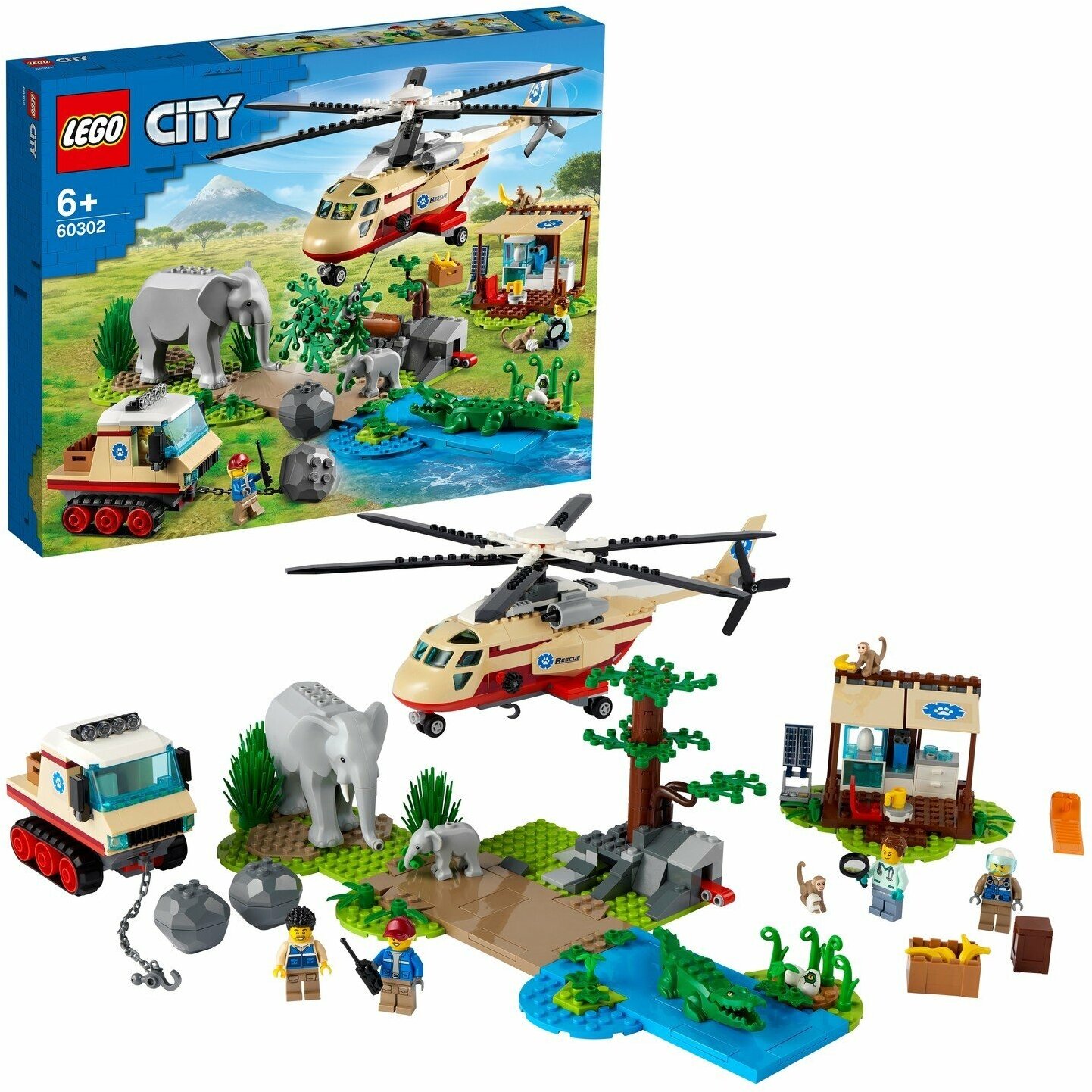 LEGO 60302 Операция по спасению зверей
