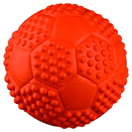 Мяч футбольный, 7 см, натуральная резина