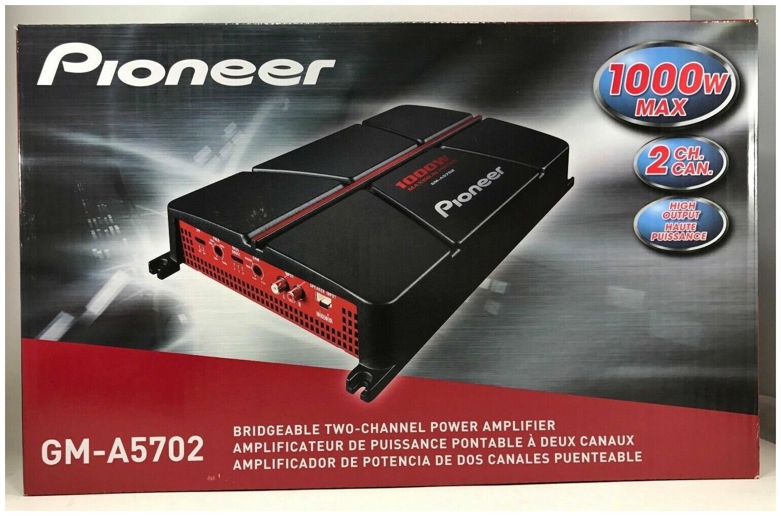 Усилитель автомобильный Pioneer - фото №6