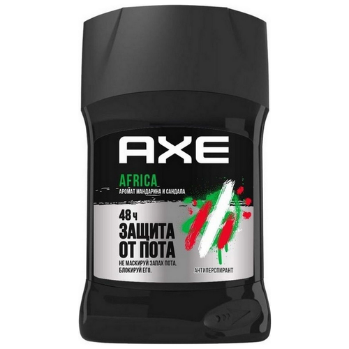 Акс / Axe Africa - Дезодорант-антиперспирант стик Защита от пота мужской 50 мл