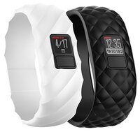 Браслет Garmin Vivofit 3 Gabrielle черный/белый