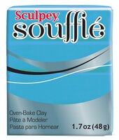 Полимерная глина Sculpey Souffle 6652 (голубой), 48г