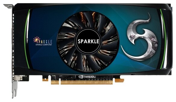 Видеокарта Sparkle GeForce GTX 460 700Mhz PCI-E 2.0 1024Mb 3600Mhz 256 bit 2xDVI Mini-HDMI HDCP