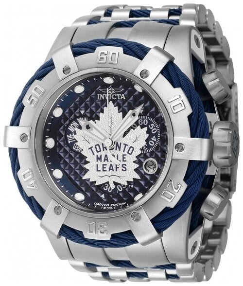 Наручные часы INVICTA Bolt Bolt NHL Toronto Maple Leafs Men 42017, серебряный