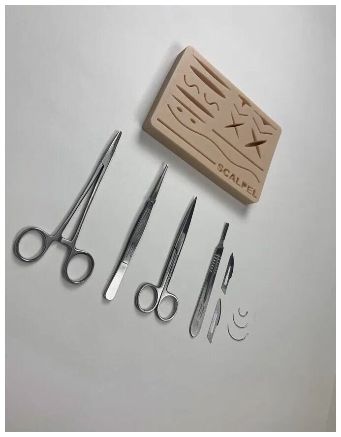 Хирургический набор 5 + инструменты стандарт +