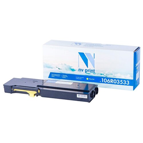 Картридж NV Print 106R03533 Yellow для Xerox, 8000 стр, желтый картридж nv print 106r03533 yellow для xerox 8000 стр желтый