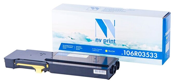 Картридж NV Print совместимый 106R03533 для Xerox VersaLink C400/C405 желтый