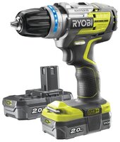 Дрель-шуруповерт RYOBI R18PDBL-220S желтый/черный