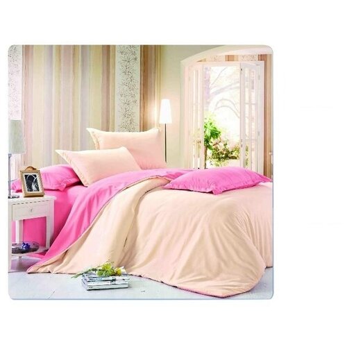 бежевый, розовый