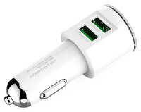 Автомобильная зарядка LDNIO DL-C29 + Micro USB белый