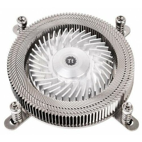 Кулер Thermaltake Engine 17 (CL-P051-AL06SL-A) 1U Low-profile CPU Cooler/17mm height/60mm metal fan/1500~2500R. P. M./4-PIN/Cu+Al
