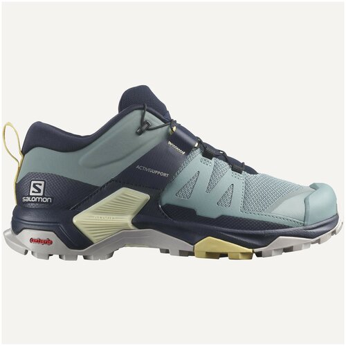 Кроссовки Salomon X Ultra 4, демисезон/лето, треккинговые, размер RU 37.5 UK 5 US 6.5, серый