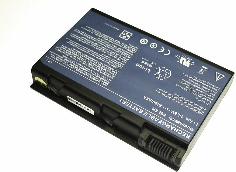 Аккумуляторная батарея для ноутбука Acer Aspire 3690 5110 5680 14.4V 5200mAh OEM черная