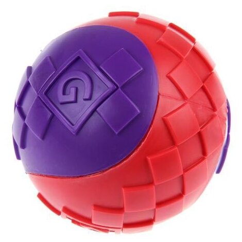75336 Игрушка для собак Два мяча с пищалкой 8см, серия GiGwi BALL - фотография № 5