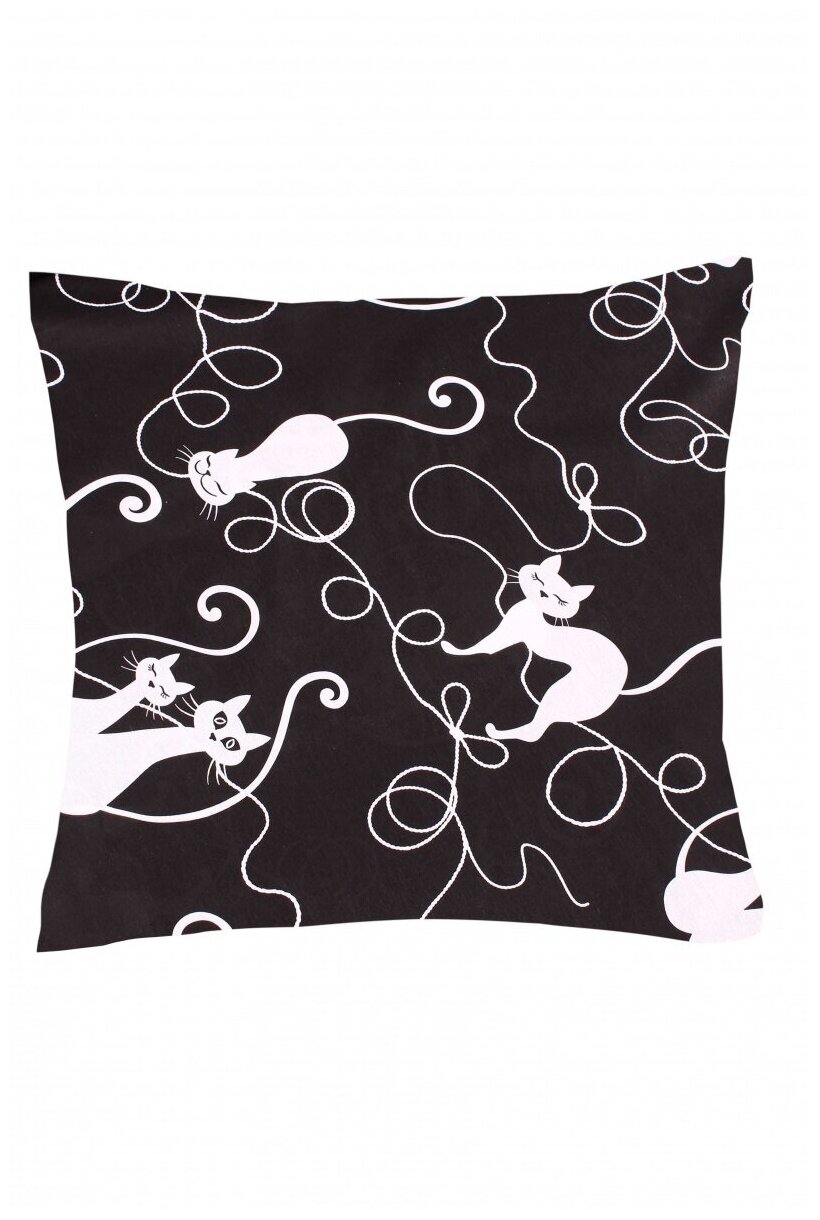 фото Котофей 1 50х70 см - 2 шт. Перкаль (100% хлопок) прямоугольные, евроразмер.