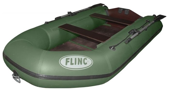 Надувная лодка FLINC FT290L камуфляж камыш