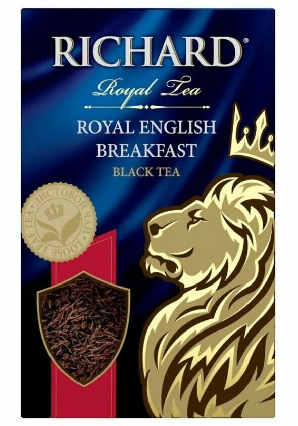 Richard Чай черный, Royal English Breakfast, 90 г