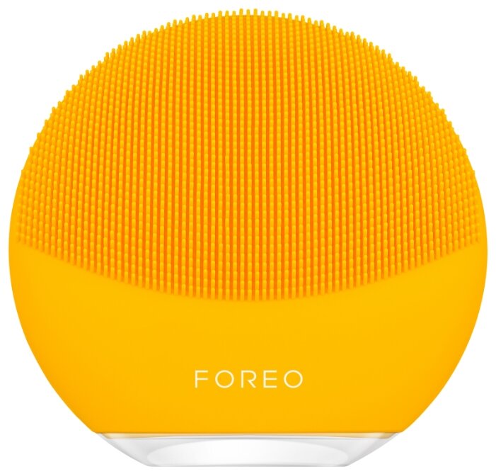 FOREO LUNA mini 3 Электрическая очищающая щеточка для лица для всех типов кожи, Sunflower Yellow — купить по выгодной цене на Яндекс.Маркете