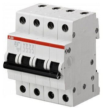 Автоматический выключатель ABB SH204L 4P (C) 4,5kA