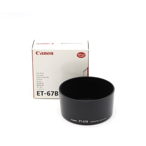 бленда canon lens hood et 67b для ef s 60 2 8 macro Бленда Canon ET-67B