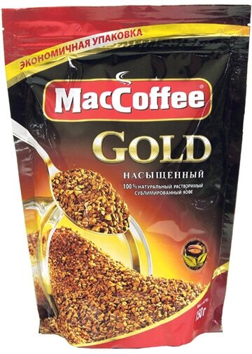 Растворимый кофе MacCoffee Gold, пакет, 150 г