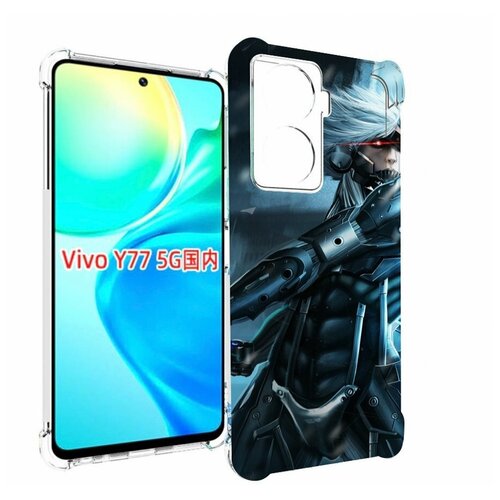 Чехол MyPads Metal Gear Rising Revengeance для Vivo Y77 5G задняя-панель-накладка-бампер чехол mypads metal gear rising revengeance для samsung galaxy s23 plus задняя панель накладка бампер