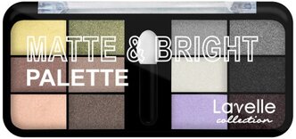 Lavelle Тени для век Matte&Bright 12 цветов 01