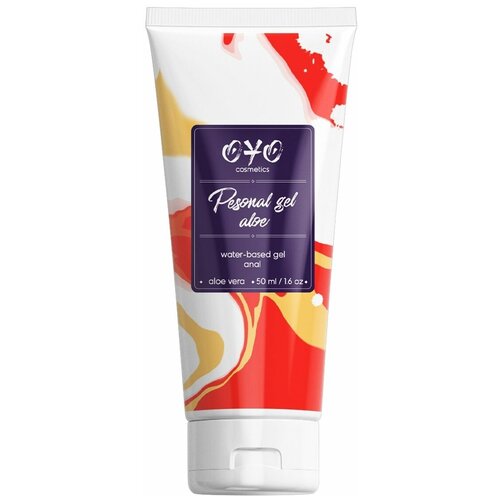 Анальная смазка на водной основе OYO Personal Gel Aloe - 50 мл, цвет не указан