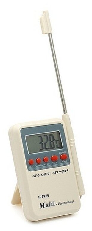 Термометр электронный с выносным сенсором - фотография № 1