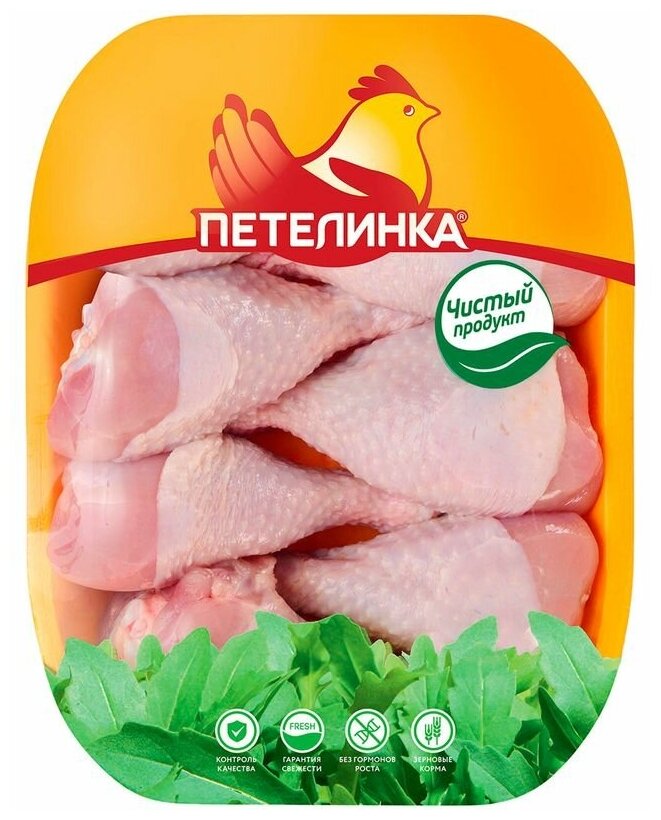 Голень цыпленка-бройлера Петелинка охлажденная, вес, 1 кг