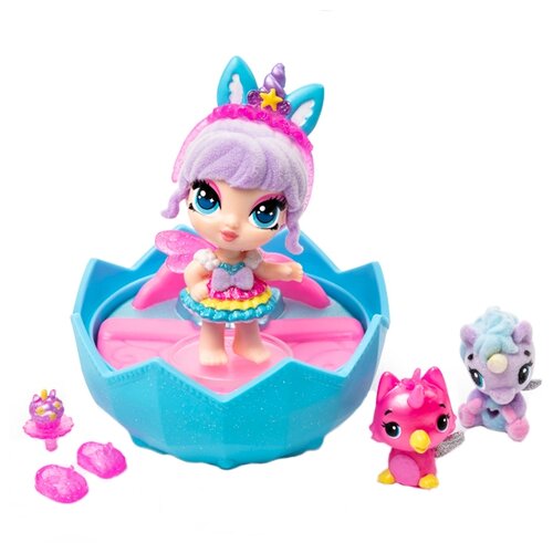 Игровой набор Spin Master Hatchimals Pixies Вечеринка Единорожек 6054600 кукла hatchimals pixies babysitters няня пикси 6060405